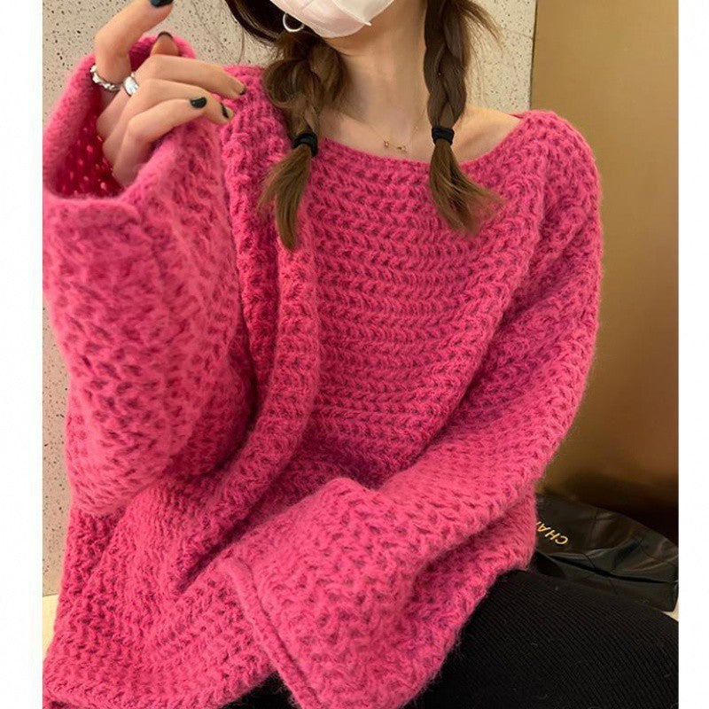 Pullover surdimensionné et confortable pour femmes en tricot épais Chic & Stil