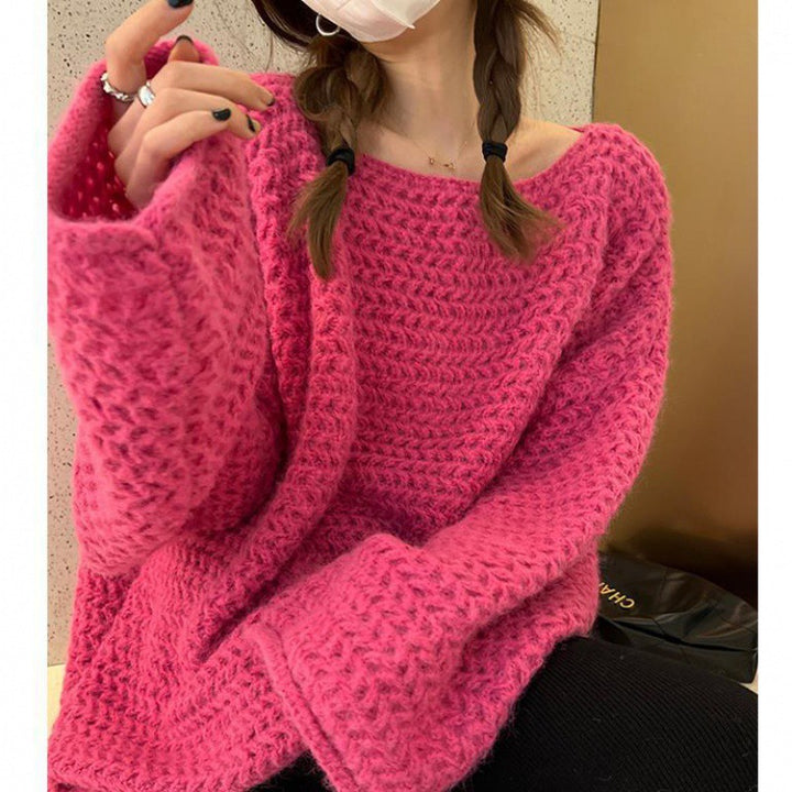 Pullover surdimensionné et confortable pour femmes en tricot épais Chic & Stil