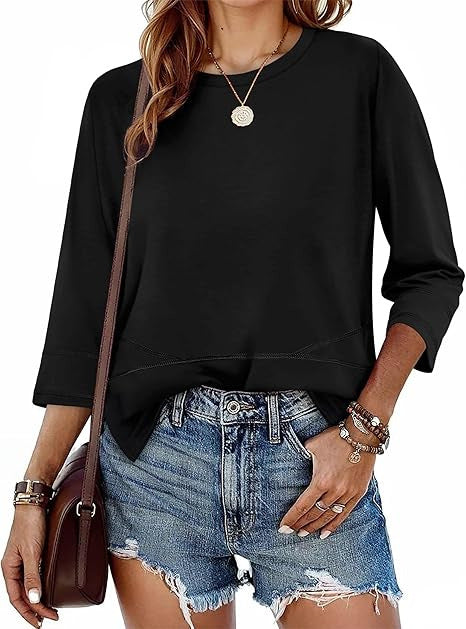 Pull décontracté femme à manches trois quarts Chic & Stil