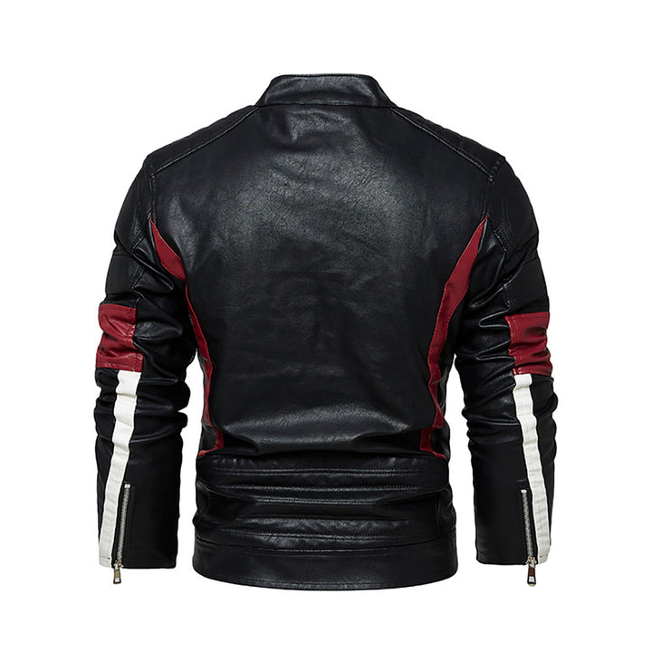 Elegant motorcycle jacket for men in high-quality leather Lune London