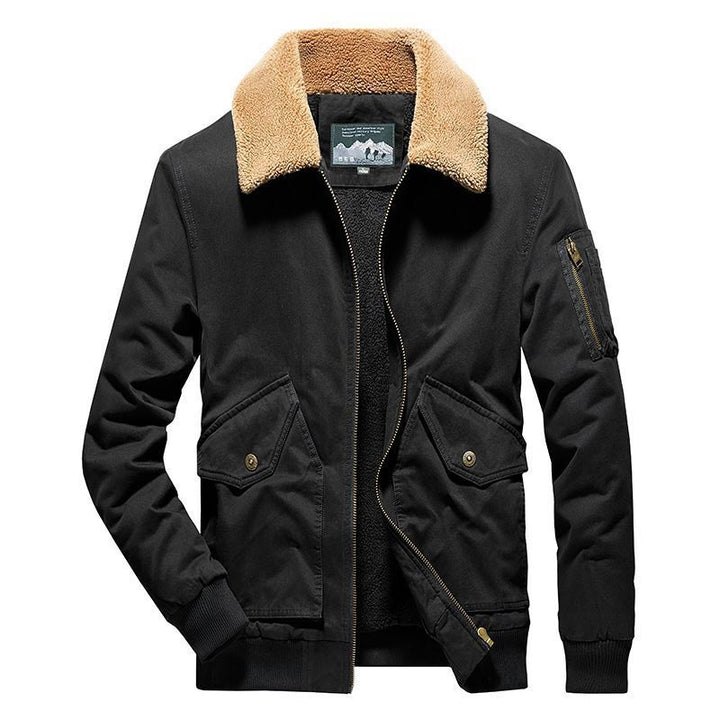 Stylish bomber jacket for men with lined collar Lune London