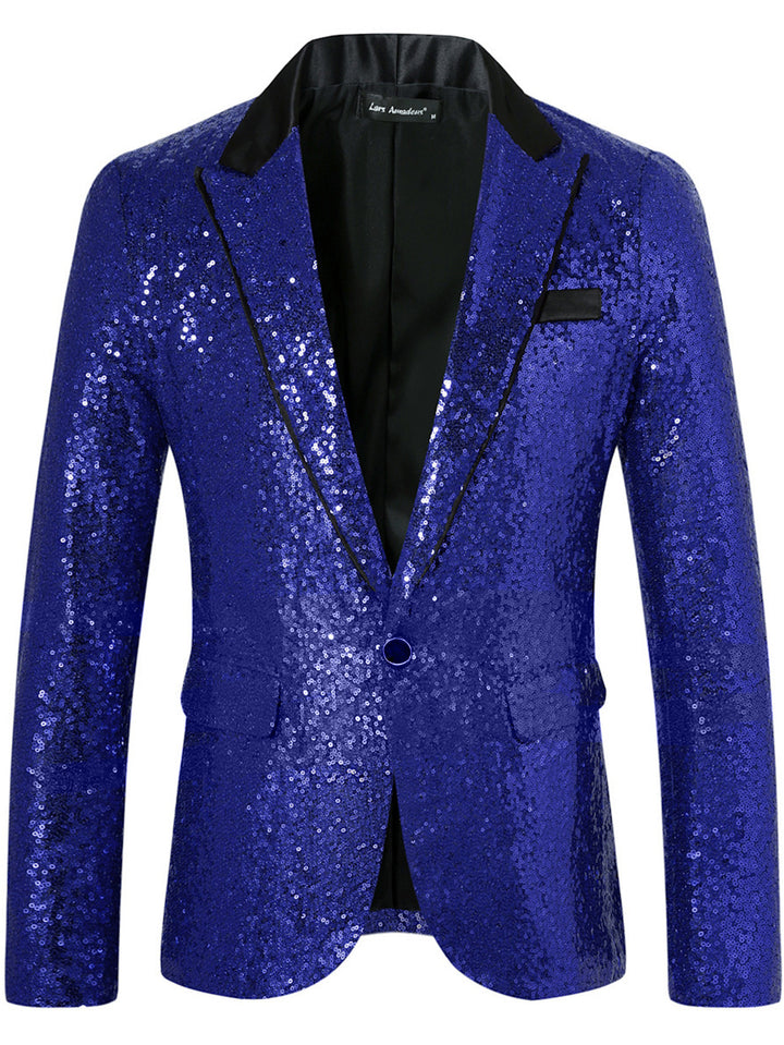Man Blazer sequins glamour Lune London