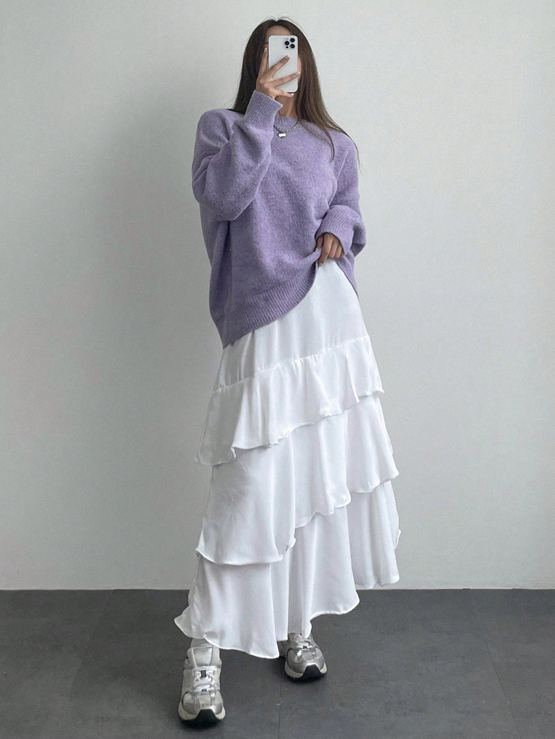 Women Casual Sweater with Soft Textured Material and Elegant Cut Chic & Stil