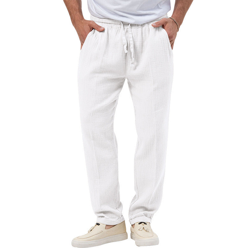 Comfortable leisure pants for men with elastic waist and practical pockets Lune London