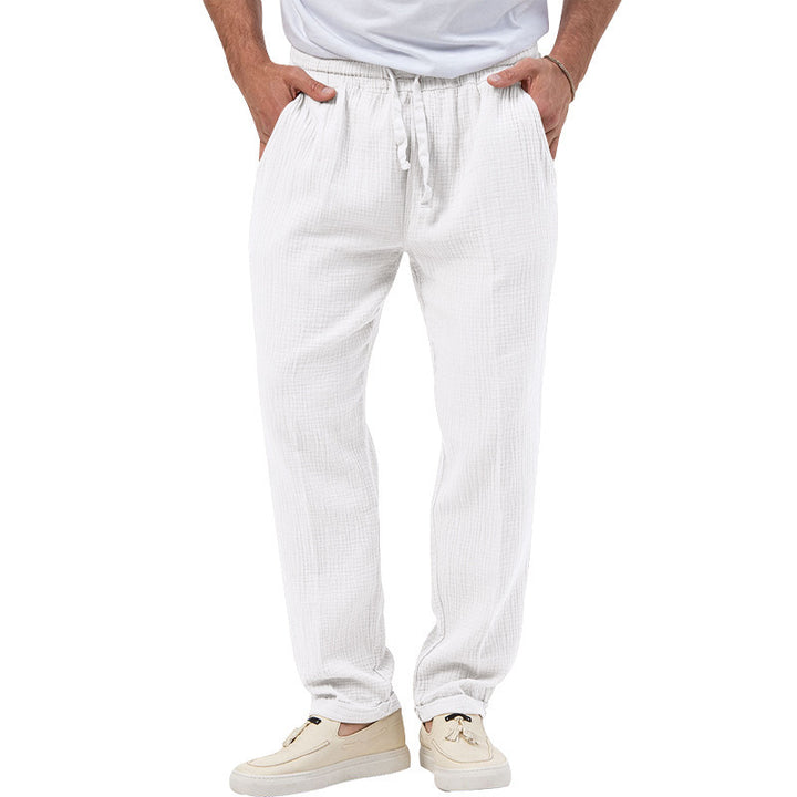 Comfortable leisure pants for men with elastic waist and practical pockets Lune London