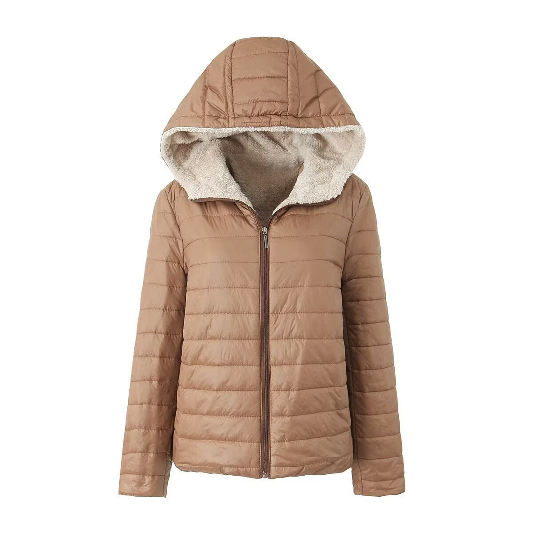 Ladies lightweight and warm down jacket Lune London
