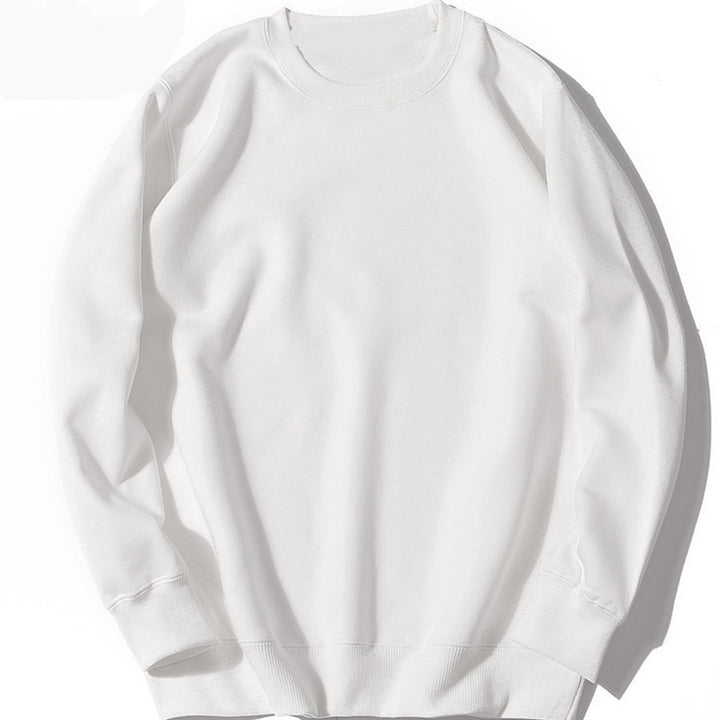 Women's sweatshirt made of high-quality cotton blend with a casual fit and round neckline Lune London