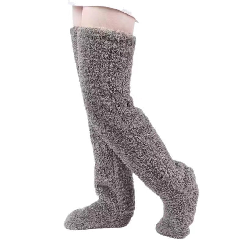 Soft Overknee Polar Socks for Women Lune London