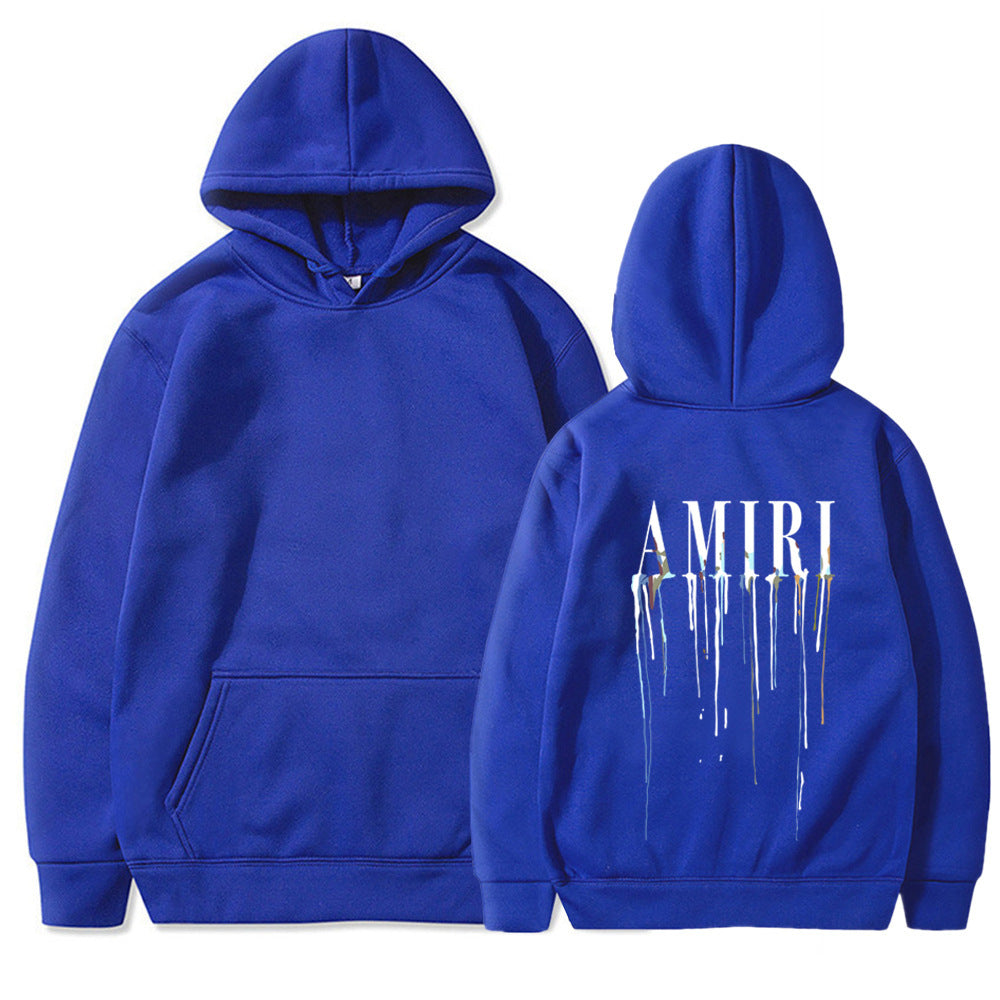 Ladies' hoodie with artistic print Lune London