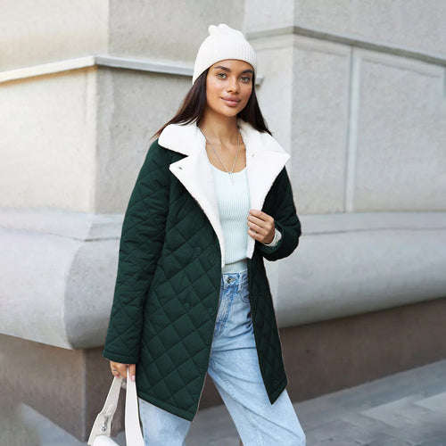 Lune London Women's Quilted Wool Jacket
