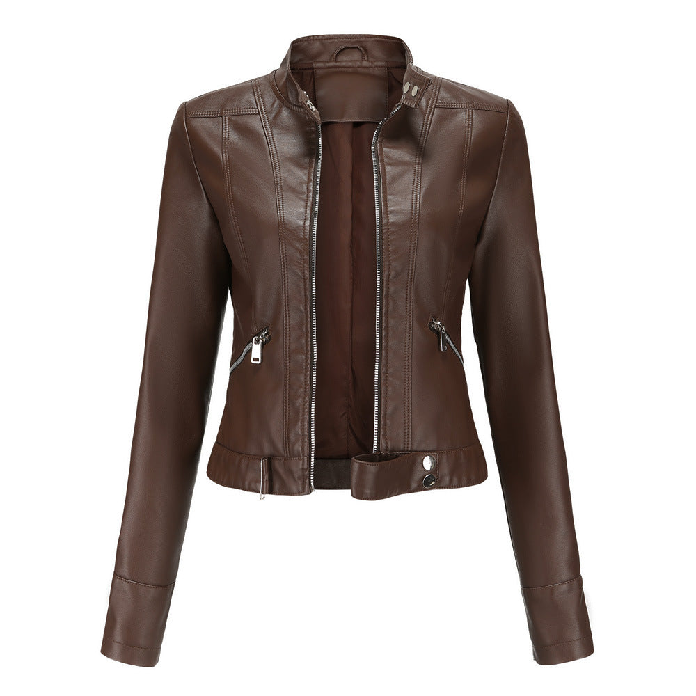 Women's biker jacket with modern cut Lune London