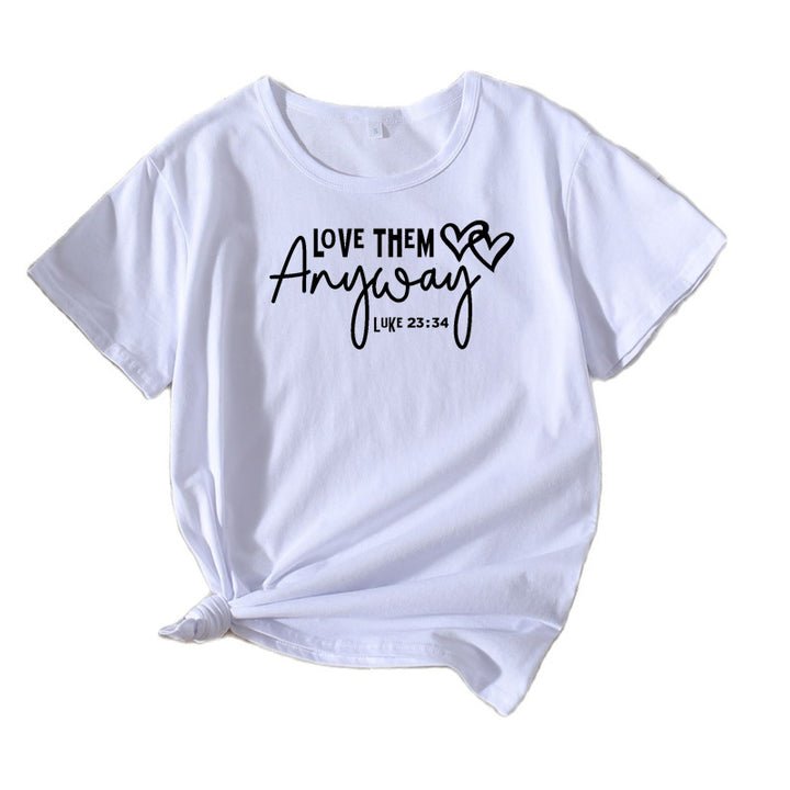 Women Inspirational Quote Graphic T-shirt Lune London