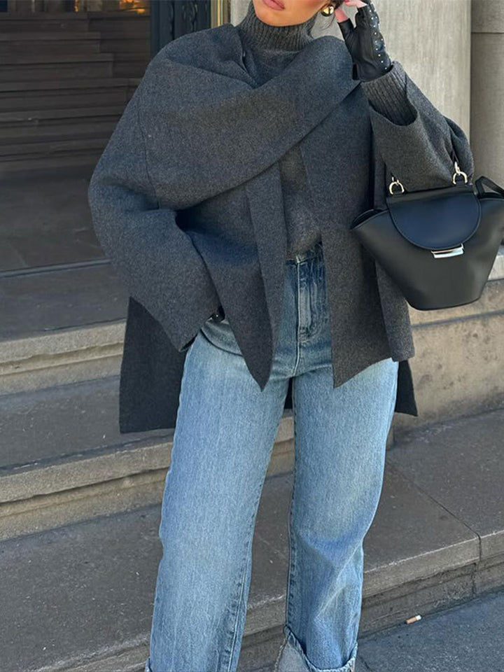 Ladies Oversized Wool Jacket Lune London
