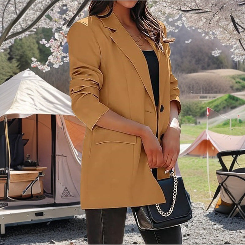 Trendy long sleeve blazer for women Lune London