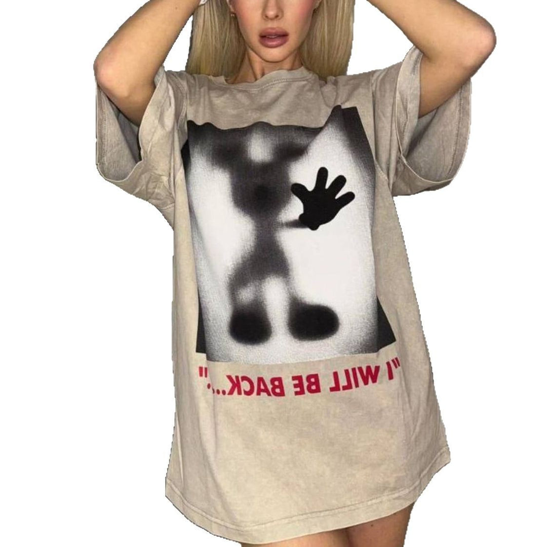 Oversized sweatshirt for women with creative graphic pattern Lune London