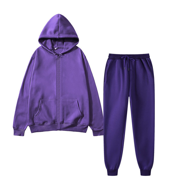 Ensemble de hoodie pour femmes avec une coupe confortable et fermeture éclair Chic & Stil