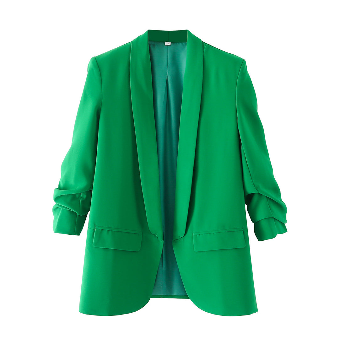 Elegant blazer for women with rolled-up sleeves and practical pockets Lune London
