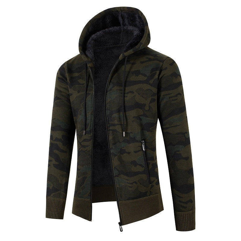 Trendy hooded sweatshirt for men with checkered pattern Lune London