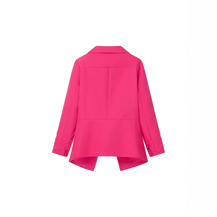 Dames Veste Blazer Élégante avec Coupe Décontractée et Manches Basses Chic & Stil