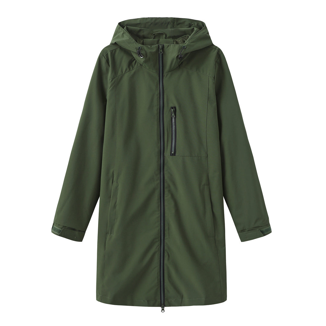 Functional women's jacket with adjustable hood Lune London