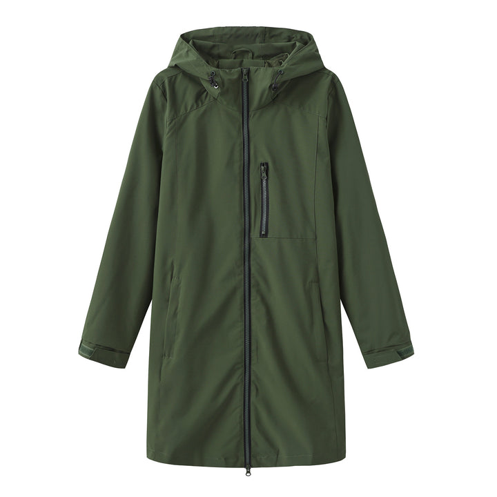 Functional women's jacket with adjustable hood Lune London