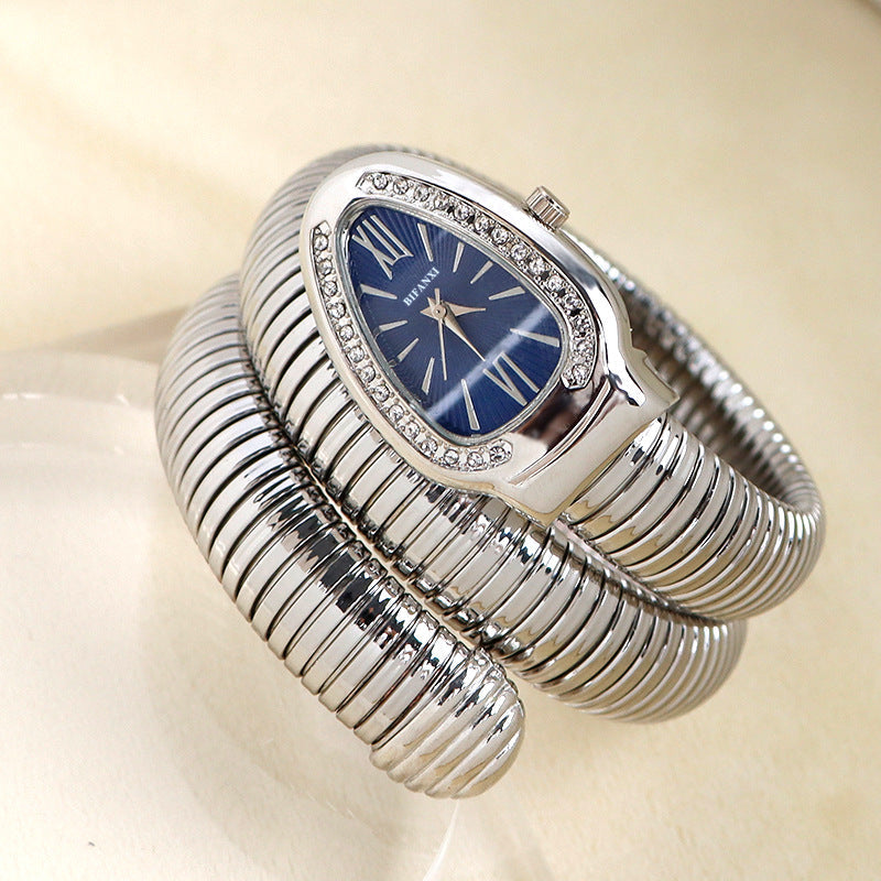 Lune London | Snake Watch with Quartz Movement and Personal Bracelet