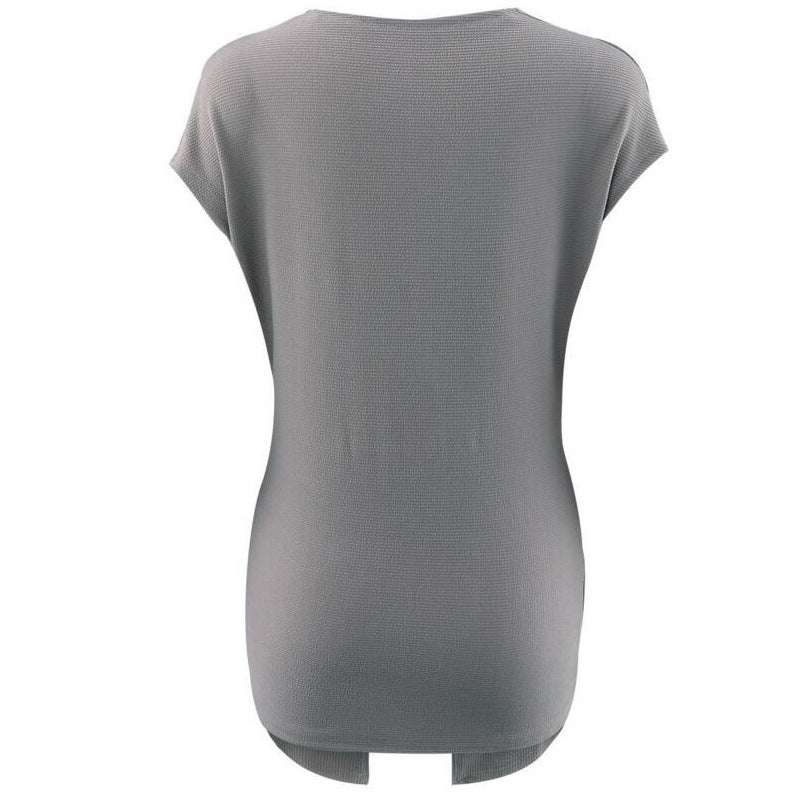 Lune London trendy V-neck top for women to tie