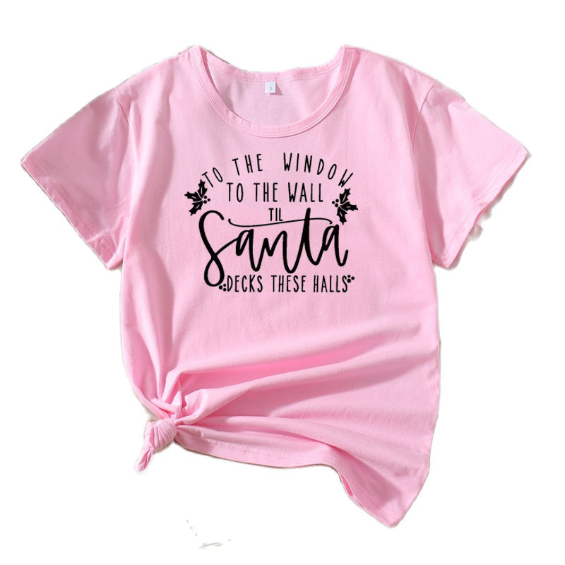 Women Graphic T-shirt Holiday Theme Lune London