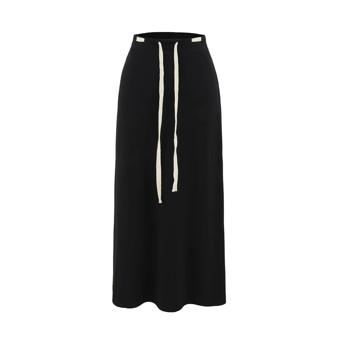 Lune London adjustable waist sporty maxi skirts for women