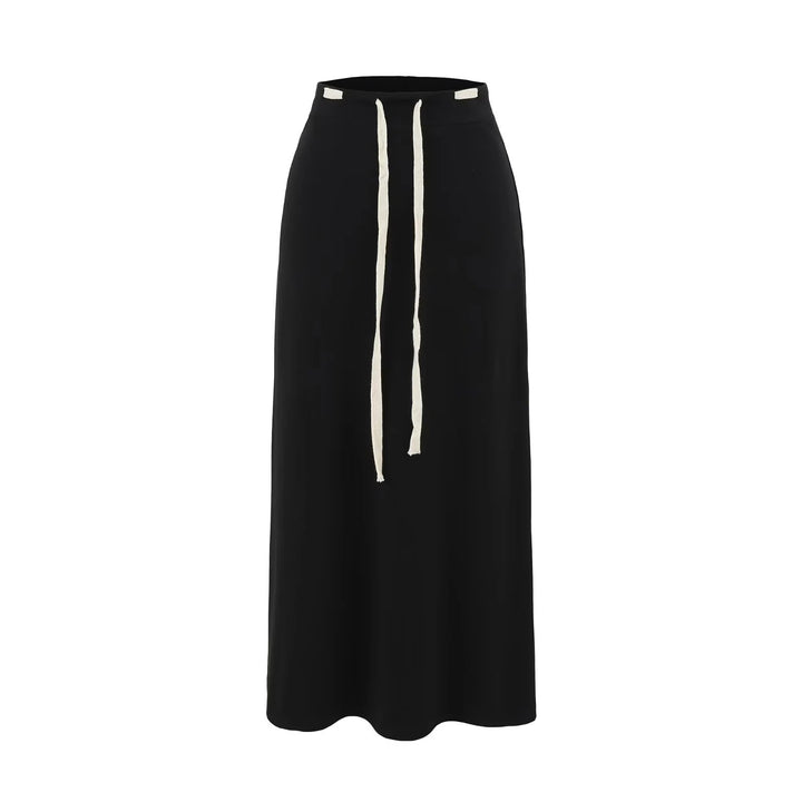 Lune London adjustable waist sporty maxi skirts for women