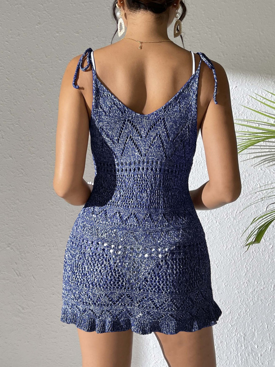 Lune London Women's Crochet Bathing Dress
