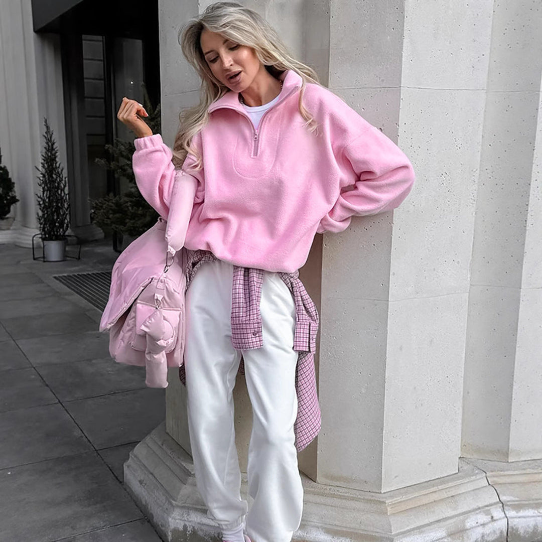 Ladies Fleece Pullover Lune London