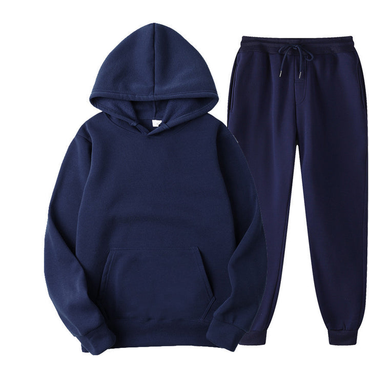 Women comfortable tracksuit set with kangaroo pocket and practical cuffs Lune London