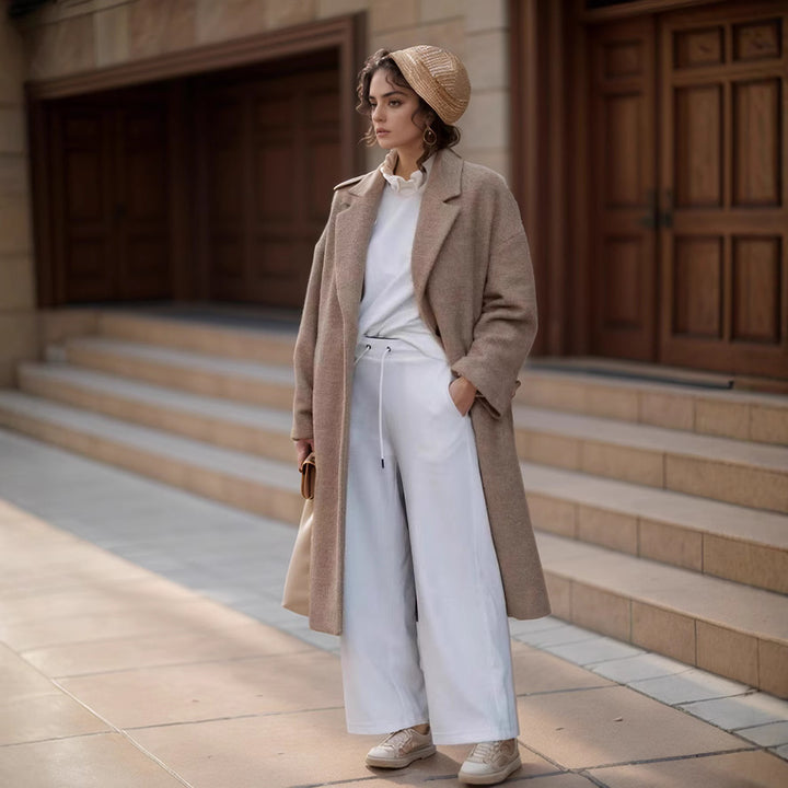 Oversized plush coat for women Lune London