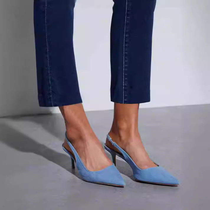 Ladies timeless jeans in modern cut with cropped leg Lune London