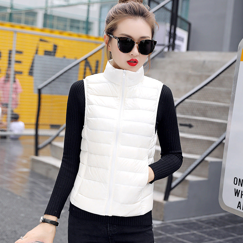 Lune London | Lightly Modern Cut Quilted Vest for Women Lydiane