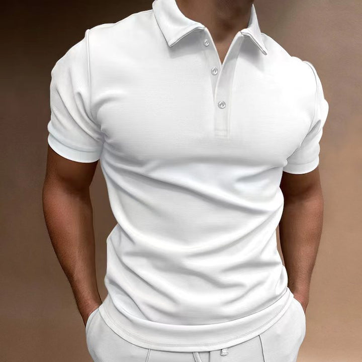 Performance-focused short sleeve polo shirt for men Chic und Stil