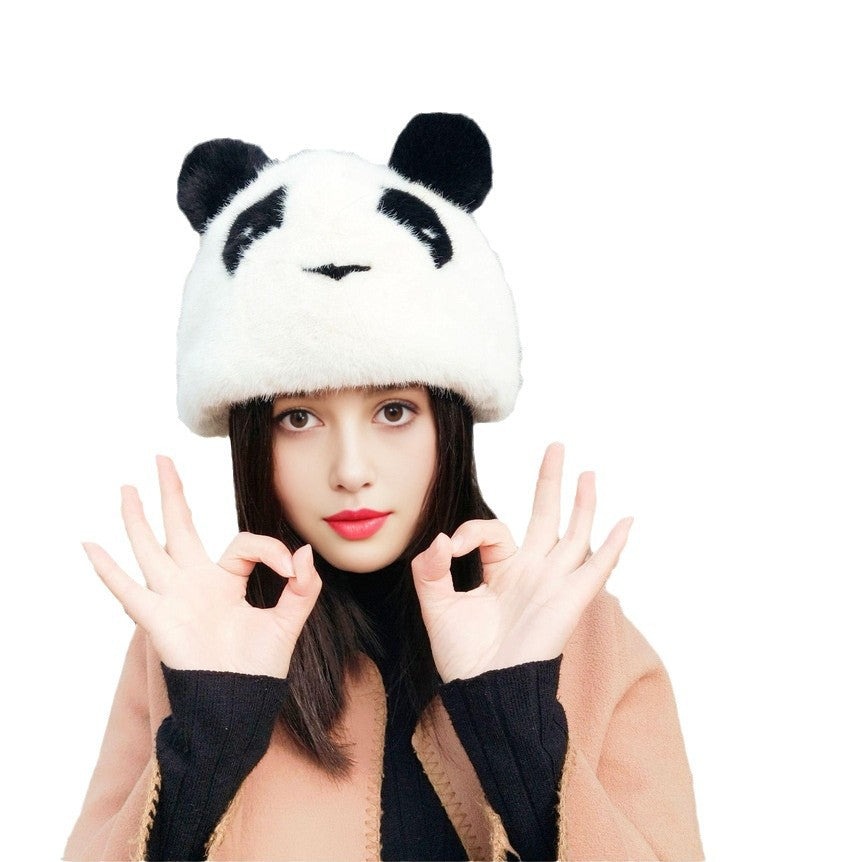 Ladies Chic and Stylish Cozy Panda Beanie