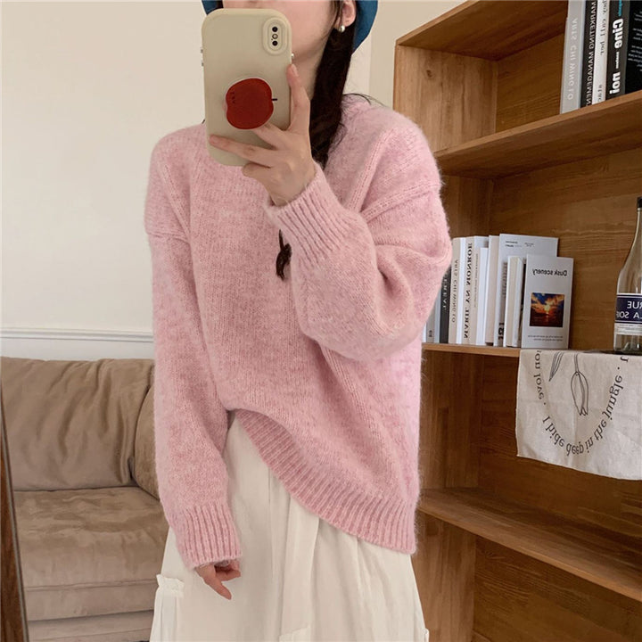 Pull surdimensionné en peluche pour femmes en tricot doux Chic & Stil