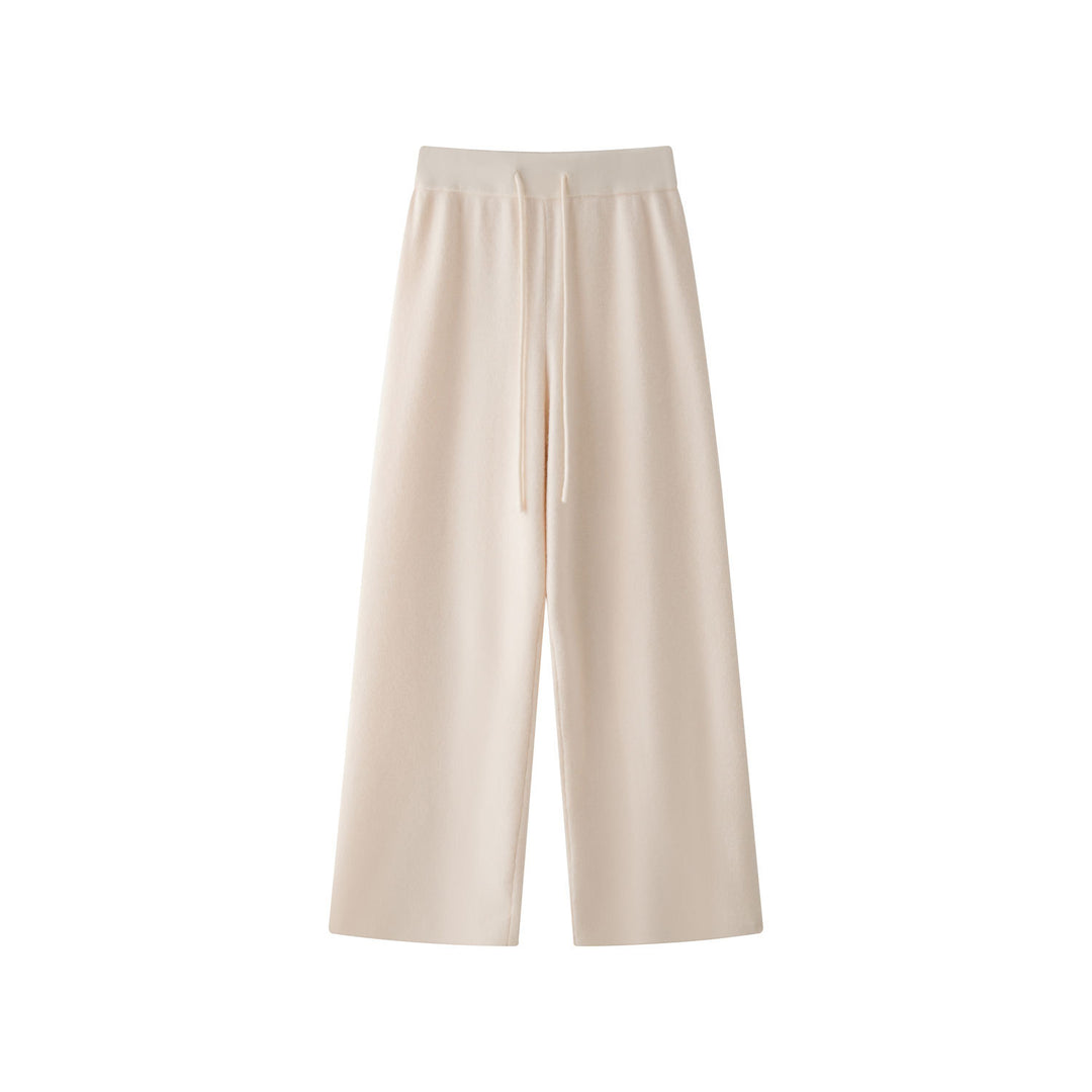 Pantalons Palazzo confortables pour femmes avec taille élastique et taille haute Chic & Stil