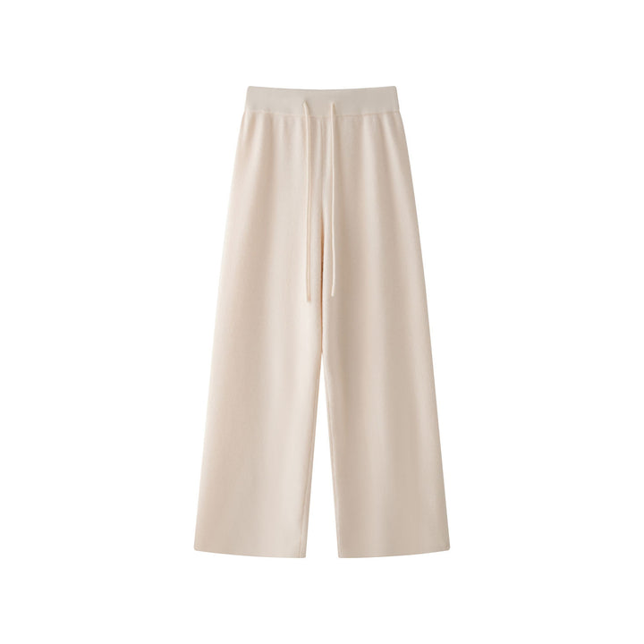 Pantalons Palazzo confortables pour femmes avec taille élastique et taille haute Chic & Stil