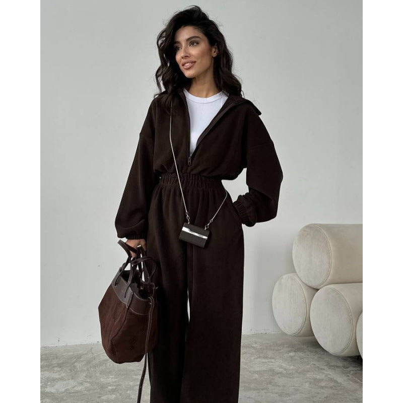 Ladies Chic Plus Size Tracksuit Lune London