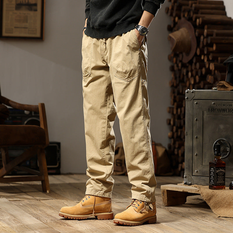 Pantalon cargo multifonctionnel pour hommes Lune London
