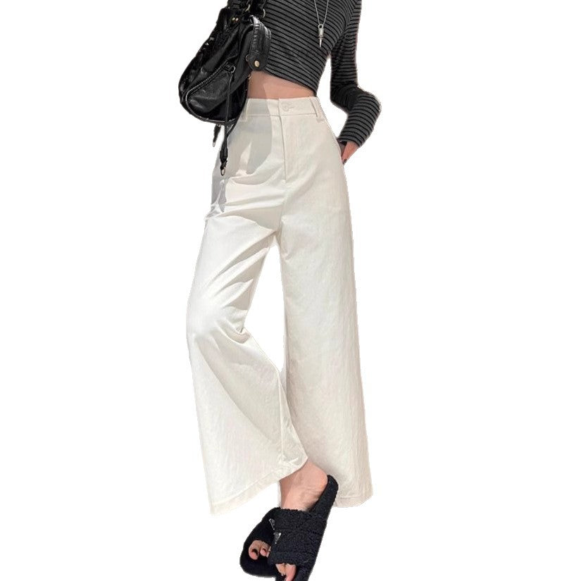 Femme Pantalons Taille Haute Large-Cut Chic & Stil