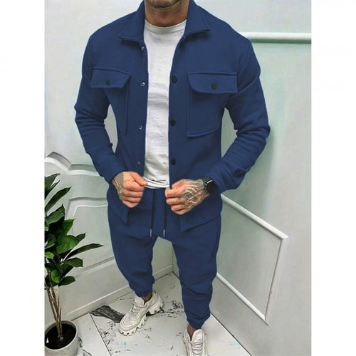 Men's sports set with modern details and practical pockets Lune London