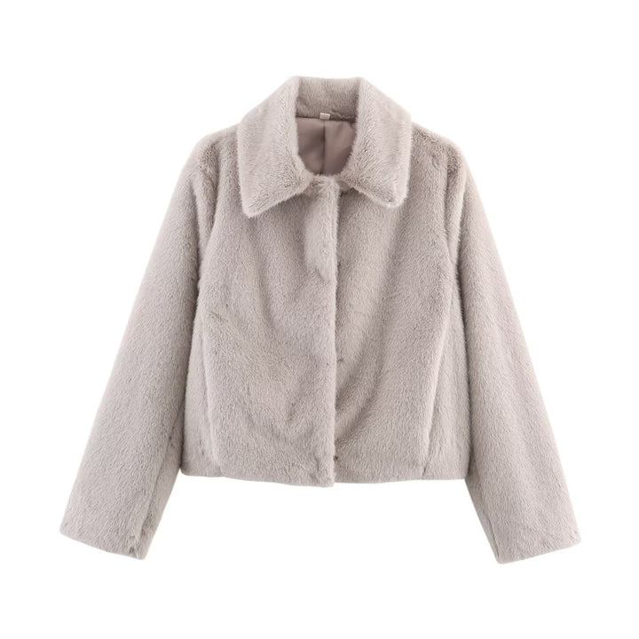 Veste en fausse fourrure confortable pour femmes Chic & Stil
