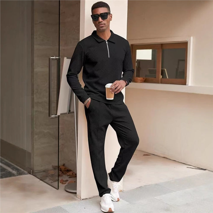 Casual sweat set for men with textured upper material Lune London