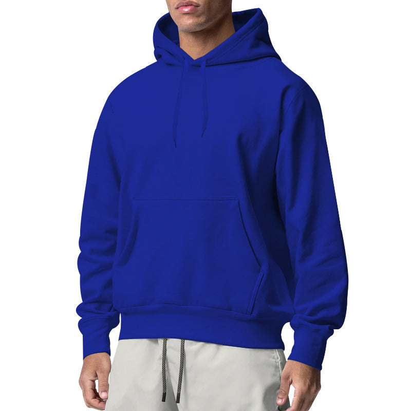 Men's hoodie with practical kangaroo pockets and comfortable fit Lune London