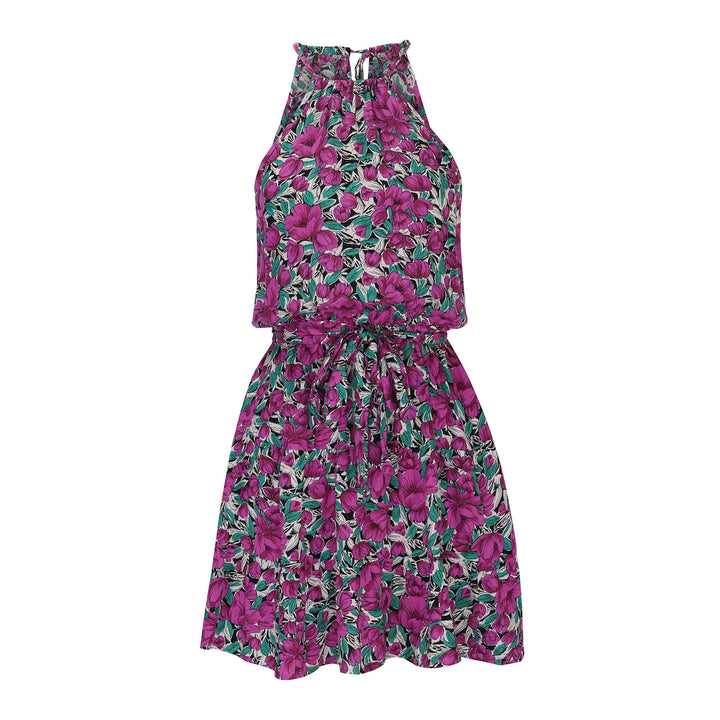 Summer dress for women with an airy cut and floral pattern Lune London