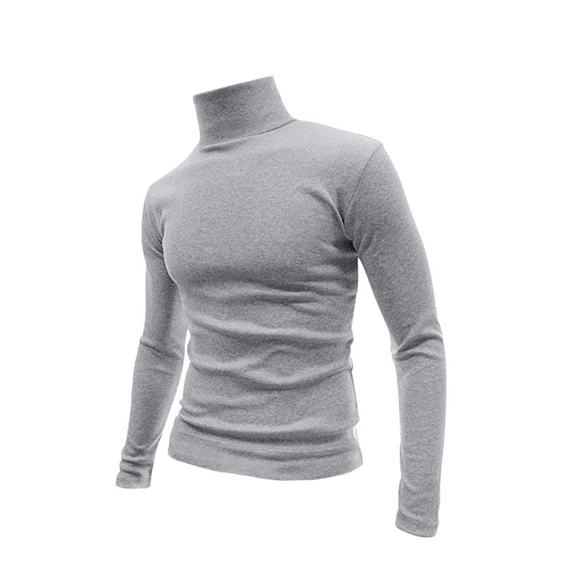 Stylish turtleneck sweater for men in soft and stretchy material Lune London